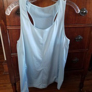 Light blue workout tank